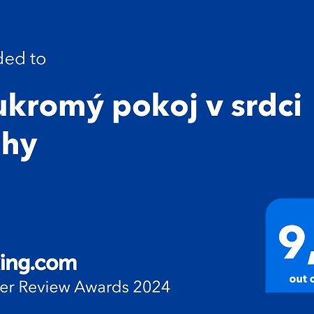Soukromy Pokoj V Srdci Prahy Διαμέρισμα Πράγα Εξωτερικό φωτογραφία