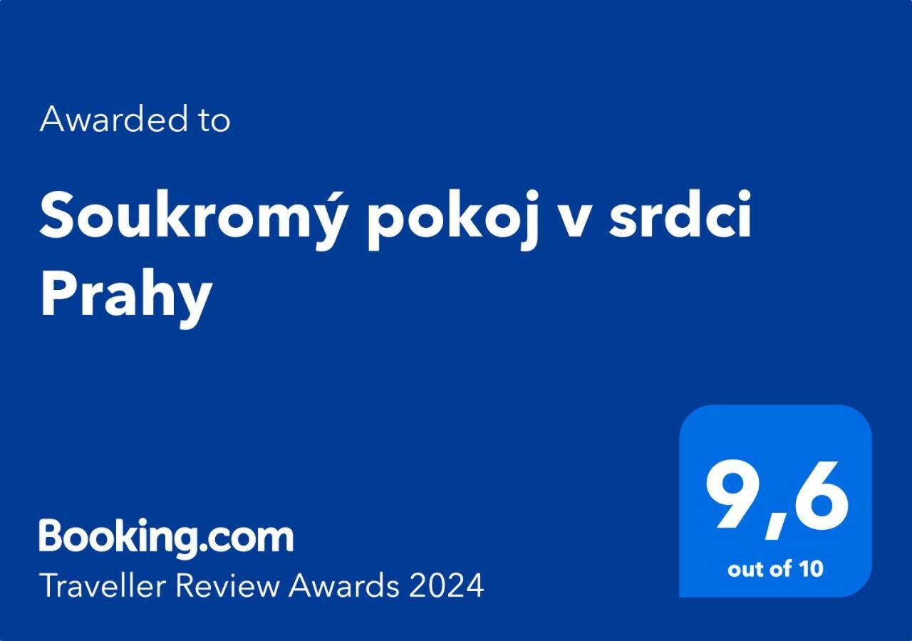 Soukromy Pokoj V Srdci Prahy Διαμέρισμα Πράγα Εξωτερικό φωτογραφία